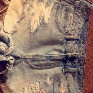 American Eagle Distressed Shorts